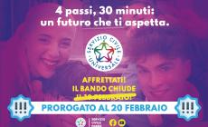 Prorogato al 20 febbraio i bandi della servizio civile