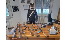 Armi , 48 controlli tra Fidenza e la Bassa: consegnati ai carabinieri fucili, pistole e munizioni 