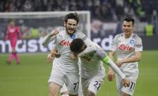 Champions, il Napoli sbaraglia l'Eintracht Francoforte a casa sua (2-0)