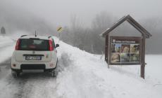 Passo del Tomarlo, una vera e propria bufera di neve: 30 cm di coltre bianca in 4 ore 
