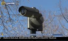 Restauro del Parco ducale: riaperto l'accesso di via dei Farnese. E ci sono nuove telecamere di sorveglianza