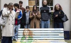 Una "panchina illustrata" per Ilaria Alpi e Miran Hrovatin (Video) - Video: "Giornalismo d'inchiesta", il convegno