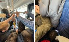 "Sul bus numero 23: un viaggio della speranza per raggiungere il centro,  tutti stipati come su un carro bestiame" -  Video