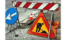 Si è rotta una condotta idrica a  Pontescodogna. In corso i lavori di riparazione