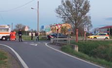 Motociclista cade sull'Asolana: è grave al Maggiore