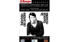 Il borgo porta &ldquo;La buona novella&rdquo; di Fabrizio De Andr&egrave;  all&rsquo;Auditorium del Carmine con il concerto dei &ldquo;Delirici&rdquo;