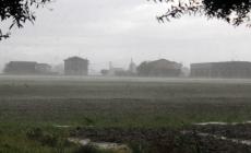 Ancora grandine nella Bassa nel pomeriggio. Oggi e domani allerta meteo "gialla" della Protezione civile per tutta la provincia 