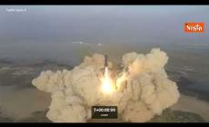 SpaceX, dal decollo all’esplosione di Starship: il video