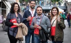 Vino e street food protagonisti in piazza Ghiaia - Guarda chi c'era