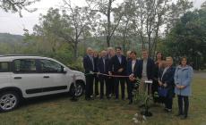 Langhirano, una Fiat Panda per il servizio domiciliare di cure palliative donata dalla  ditta S. Ilario Prosciutti 