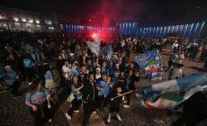 Festa-scudetto a Napoli: le foto della città in festa