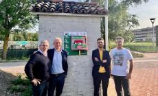 Un nuovo defibrillatore agli orti del Cinghio