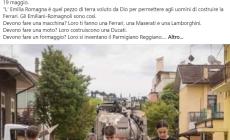 "L'Emilia Romagna voluta da Dio per fare la Ferrari": Gianni Morandi dedica un post su Facebook agli alluvionati 