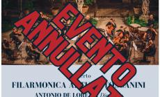 Filarmonica Toscanini a Montechiarugolo: annullato il concerto del 24 maggio 