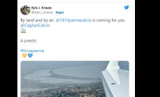 Dal dialetto parmigiano al greco, da Cagliari all'Indonesia attraverso Mykonos: l'attesa spasmodica e grintosa (ad un'ora dal match) sui social di Cagliari-Parma. E poi... Krause