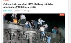 Disastro ferroviario in India: 50 morti, molte persone intrappolate sotto i vagoni