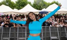 Arriva Elettra Lamborghini, l'abbraccio di Parma - Le foto