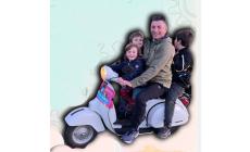 Tre giorni in Vespa per ricordare Silvia