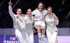 Poker azzurro negli europei di fioretto femminile