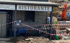 Montefiascone, frana su un ristorante: morto il titolare e c'è un ferito in gravi condizioni
