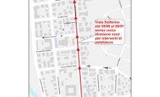 Via Solferino: dal 26 giugno rifacimento del fondo stradale: il cantiere durerà un mese 