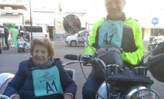 Alla  Milano-Taranto c'&egrave; la 91enne Silvana: &laquo;Qui scompaiono tutti i dolori...&raquo;- Foto