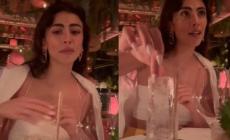 Giulia Salemi e il drink annacquato:  "Scusi si può chiedere il drink con meno ghiaccio? Più alcool e meno ghiaccio, per favore" - Video