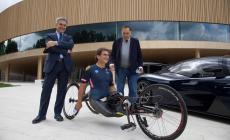 Una handbike Dallara-Zanardi donata ad un paraciclista dal comune di Frosinone