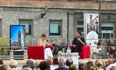 Milena Gabanelli in Piazza Garibaldi a Dedalo: "I numeri  nel giornalismo ci avvicinano  all'oggettività dei fatti. Ma bisogna interpretarli" 