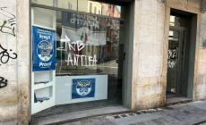 Imbrattata ancora la sede di Fratelli d'Italia. Bocchi: "Noi andremo avanti, non ci spaventano" - Video