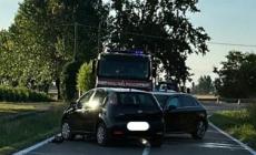 Frontale a  Busseto, due feriti. Provinciale chiusa