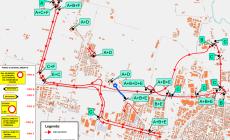 Asfaltature dal 28 agosto all'8 settembre in via Cremonese: le modifiche alla viabilità - Mappa 