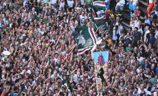 La contrada del Valdimontone vince il Palio 