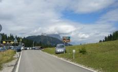 Nubifragio sulle Dolomiti bellunesi.  Tanti danni: interrotta da una frana la provinciale del passo Duran