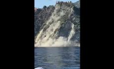 Video: il crollo della falesia a Corniglia
