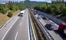 Incidente in Autocisa a Berceto (verso Parma), adesso rallentamenti