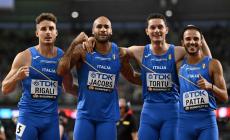 Mondiali,  la 4X100 italiana con Jacobs vince la sua batteria e va in finale