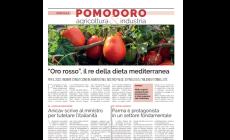 Speciale pomodoro: domani sulla Gazzetta inserto di 16 pagine sull' "oro rosso"