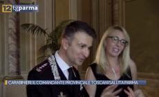 Carabinieri: Toscani saluta Parma, per lui un incarico importante a Roma - Video
