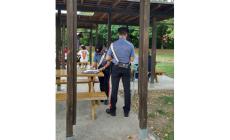 In piazza Berzieri con un coltello:  denunciato