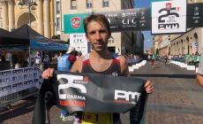Cristian Ciobanu, atleta  del Cus Parma, è il vincitore della 25esima edizione della Parma Mezza Maratona