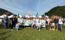 Anche tanti leghisti di Parma sul "pratone" di Pontida