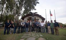 Penne nere riunite per celebrare il  patrono Maurizio