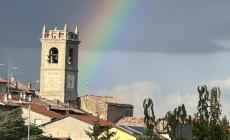 Tizzano: il temporale non c'&egrave;, ma arriva l'arcobaleno