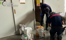 I carabinieri Forestali trovano in un'azienda prodotti fitosanitari scaduti e con autorizzazione revocata