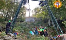 Lagdei, cade dalla seggiovia e precipita a terra dopo un volo di 6 metri: l'elisoccorso lo ha trasportato al Maggiore  - Foto
