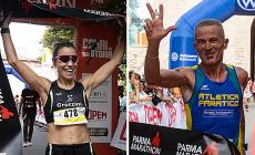 Sono Marco Ferrari ed Eleonora Corradini i vincitori della settima edizione della Parma Marathon - Foto