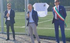 Il campo di calcio a 7 di Sorbolo intitolato a Vasco Bertolotti, storico volto del calcio dilettantistico locale