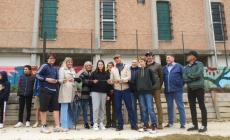 Sala Baganza: taglio del nastro per il murales dei ragazzi - Foto