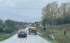 Maltempo:  esondazioni a Compiano. Allagata una strada in localit&agrave;  Barbigarezza, vigili del fuoco al lavoro. Interventi anche a Parma: in piazzale Chaplin,  via Verdi e  tangenziale